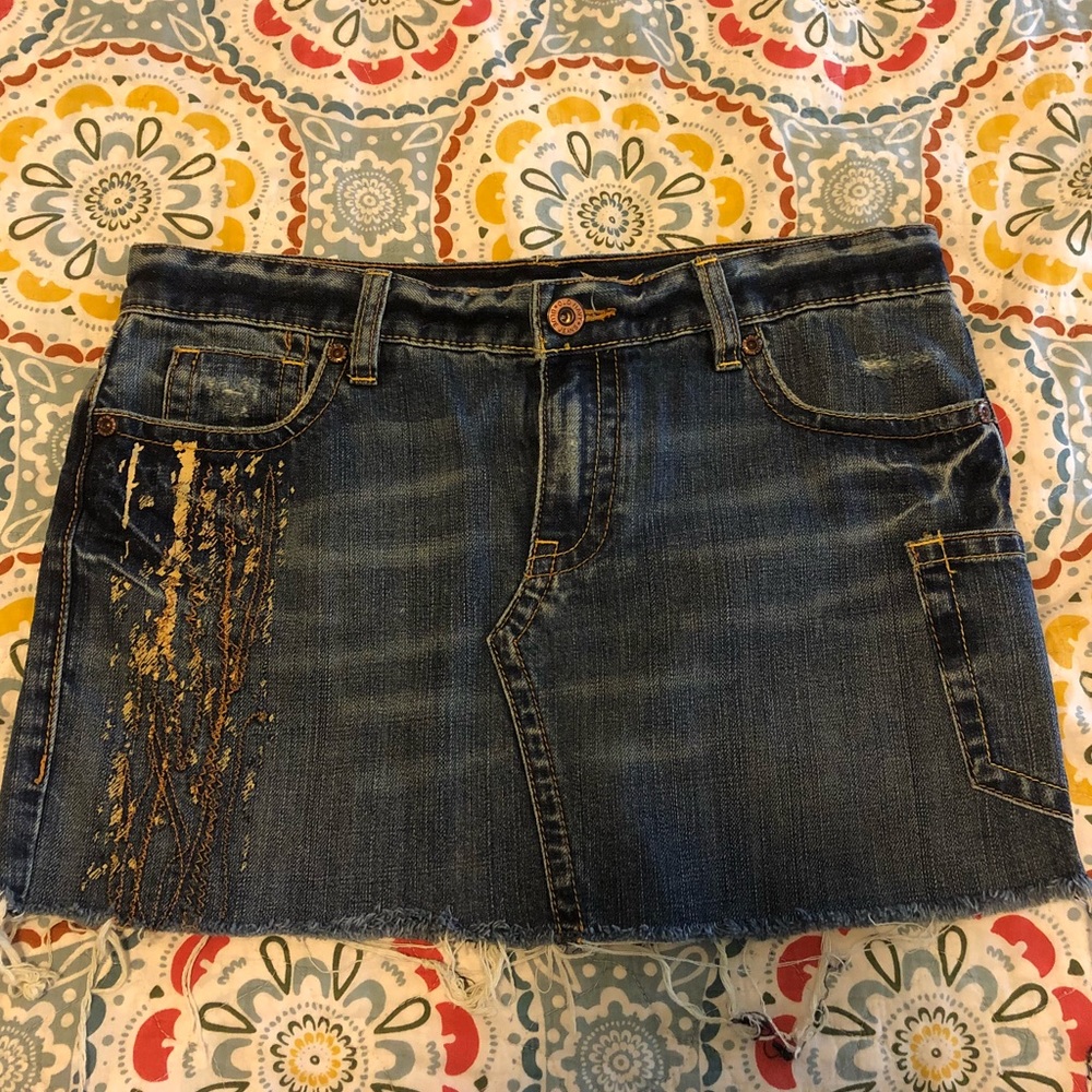 Denim skirt